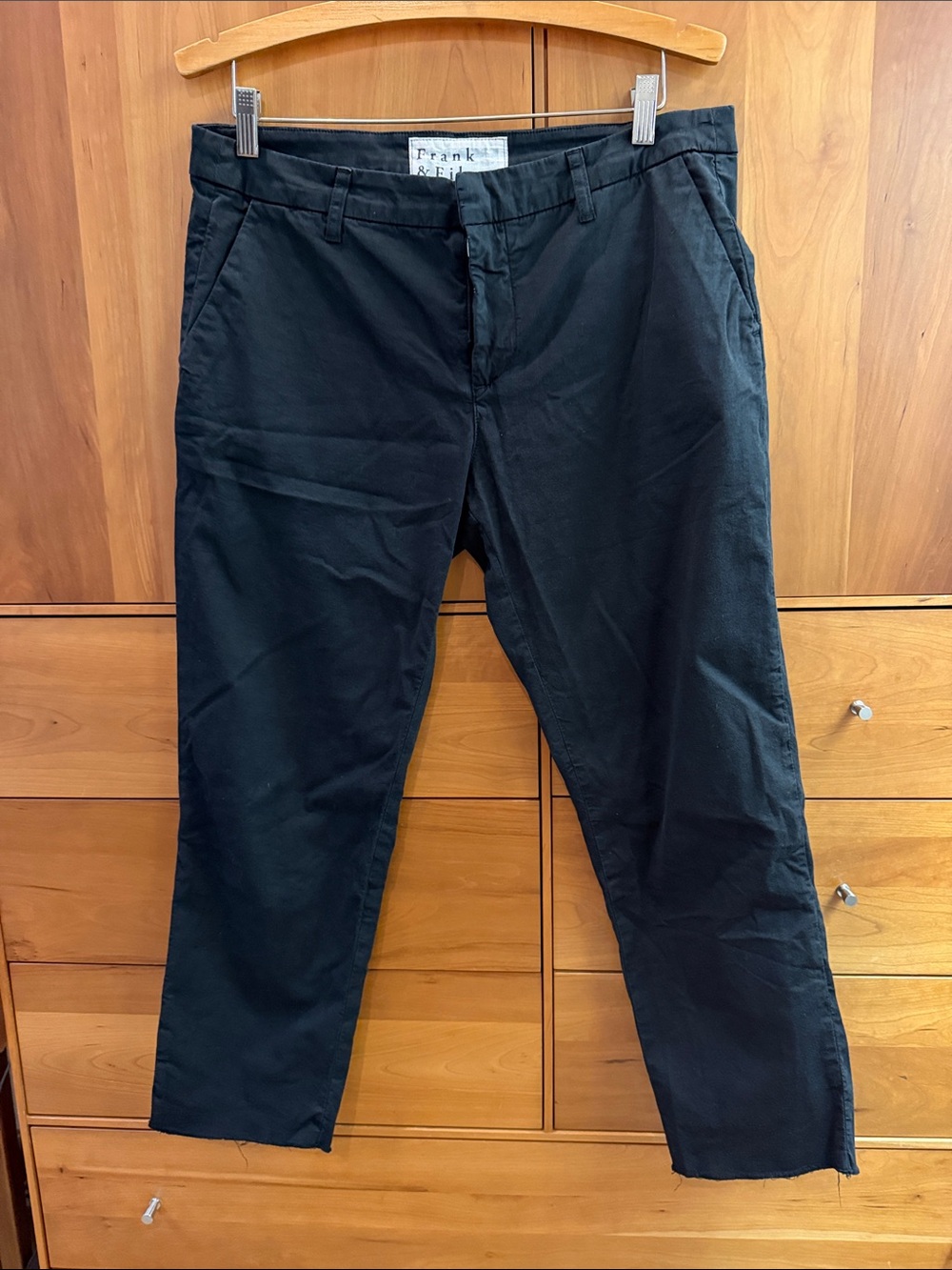 Frank & Eileen Black Women's Chino Pants